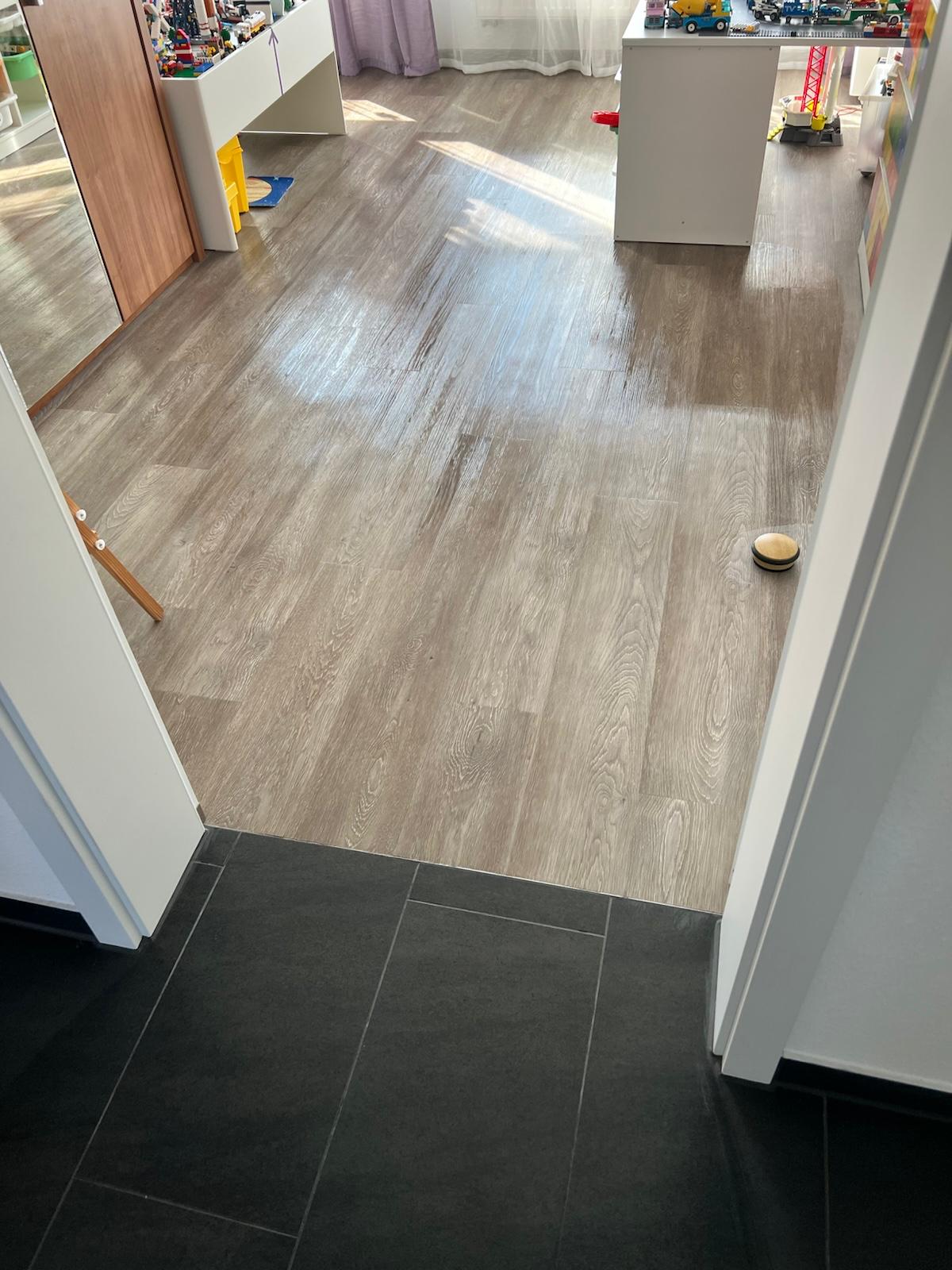Spielzimmer Bodenreinigung